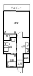 道ノ尾駅 徒歩5分 6階の物件間取画像